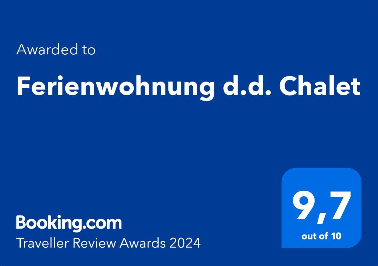 Ferienwohnung D.D. Chalet Aitrach Zewnętrze zdjęcie